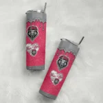 personalized-new-mexico-lobos-pixel-fade-red-skinny-tumbler-best-selling-1.webp