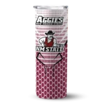 personalized-new-mexico-state-aggies-chevron-stripes-crimson-skinny-tumbler-best-selling.webp