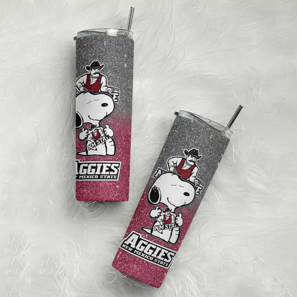 personalized-new-mexico-state-aggies-snoopy-attitude-crimson-skinny-tumbler-top-rated.webp