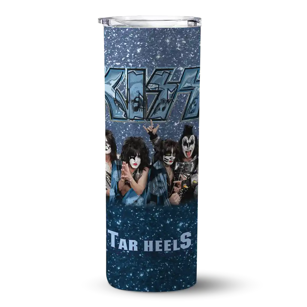 personalized-north-carolina-tar-heels-kiss-band-navy-blue-skinny-tumbler-best-selling.webp personalized north carolina tar heels kiss band navy blue skinny tumbler best selling