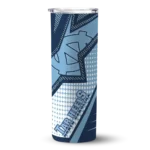 personalized-north-carolina-tar-heels-web-stripes-light-blue-white-skinny-tumbler-best-selling.webp
