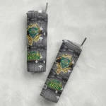 personalized-north-dakota-state-bison-chevron-v-green-gray-skinny-tumbler-best-selling.webp