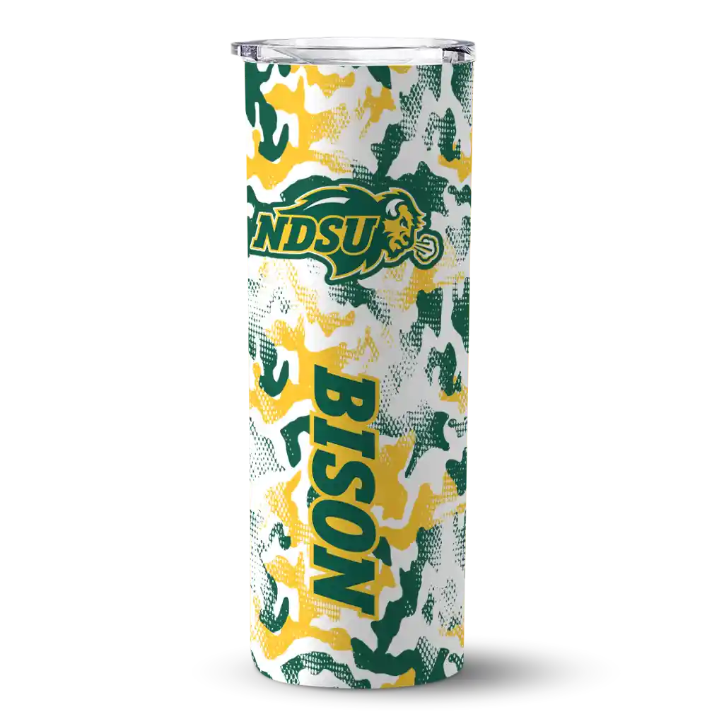 personalized-north-dakota-state-bison-claw-marks-green-white-skinny-tumbler-best-selling.webp personalized north dakota state bison claw marks green white skinny tumbler best selling