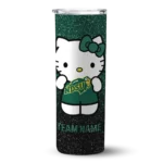 personalized-north-dakota-state-bison-hello-kitty-green-black-skinny-tumbler-best-selling.webp