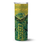 personalized-north-dakota-state-bison-spiral-burst-print-green-skinny-tumbler-best-selling.webp