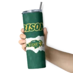 personalized-north-dakota-state-bison-torn-band-green-white-skinny-tumbler-best-selling.webp
