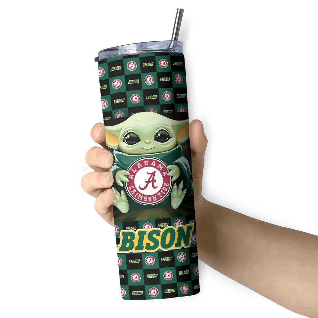 personalized-north-dakota-state-bison-yoda-cozy-green-black-skinny-tumbler-premium-grade.webp