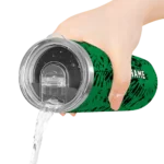personalized-north-texas-mean-green-metallic-grid-green-skinny-tumbler-best-selling.webp