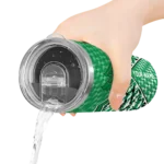 personalized-north-texas-mean-green-monogram-burst-green-white-skinny-tumbler-best-selling.webp