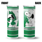 personalized-north-texas-mean-green-snoopy-dog-green-white-skinny-tumbler-best-selling.webp