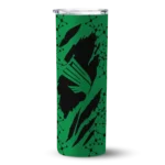 personalized-north-texas-mean-green-star-pop-green-black-skinny-tumbler-best-selling.webp