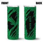 personalized-north-texas-mean-green-star-pop-green-black-skinny-tumbler-best-selling.webp