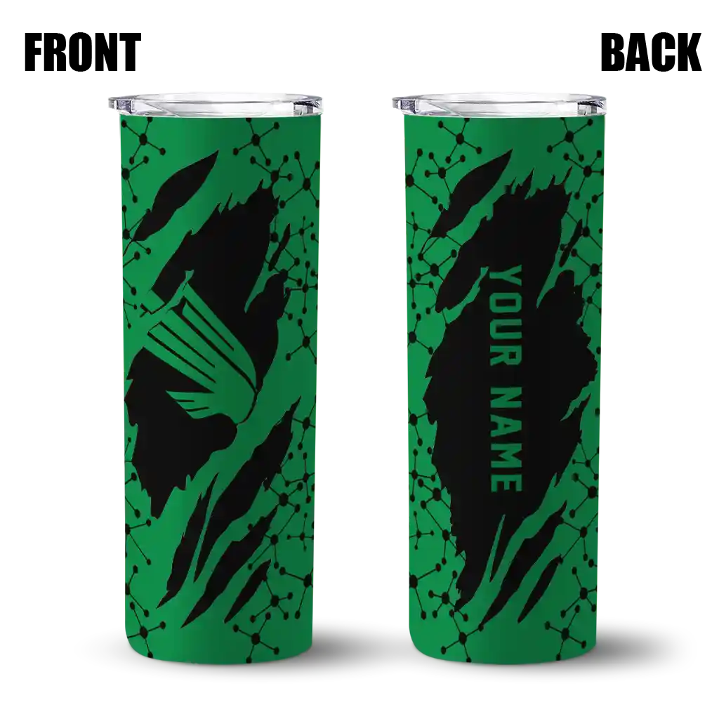 personalized-north-texas-mean-green-star-pop-green-black-skinny-tumbler-fashion-forward.webp