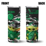 personalized-north-texas-mean-green-yoda-camo-green-black-skinny-tumbler-best-selling.webp