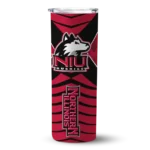 personalized-northern-illinois-huskies-camo-texture-red-skinny-tumbler-best-selling.webp