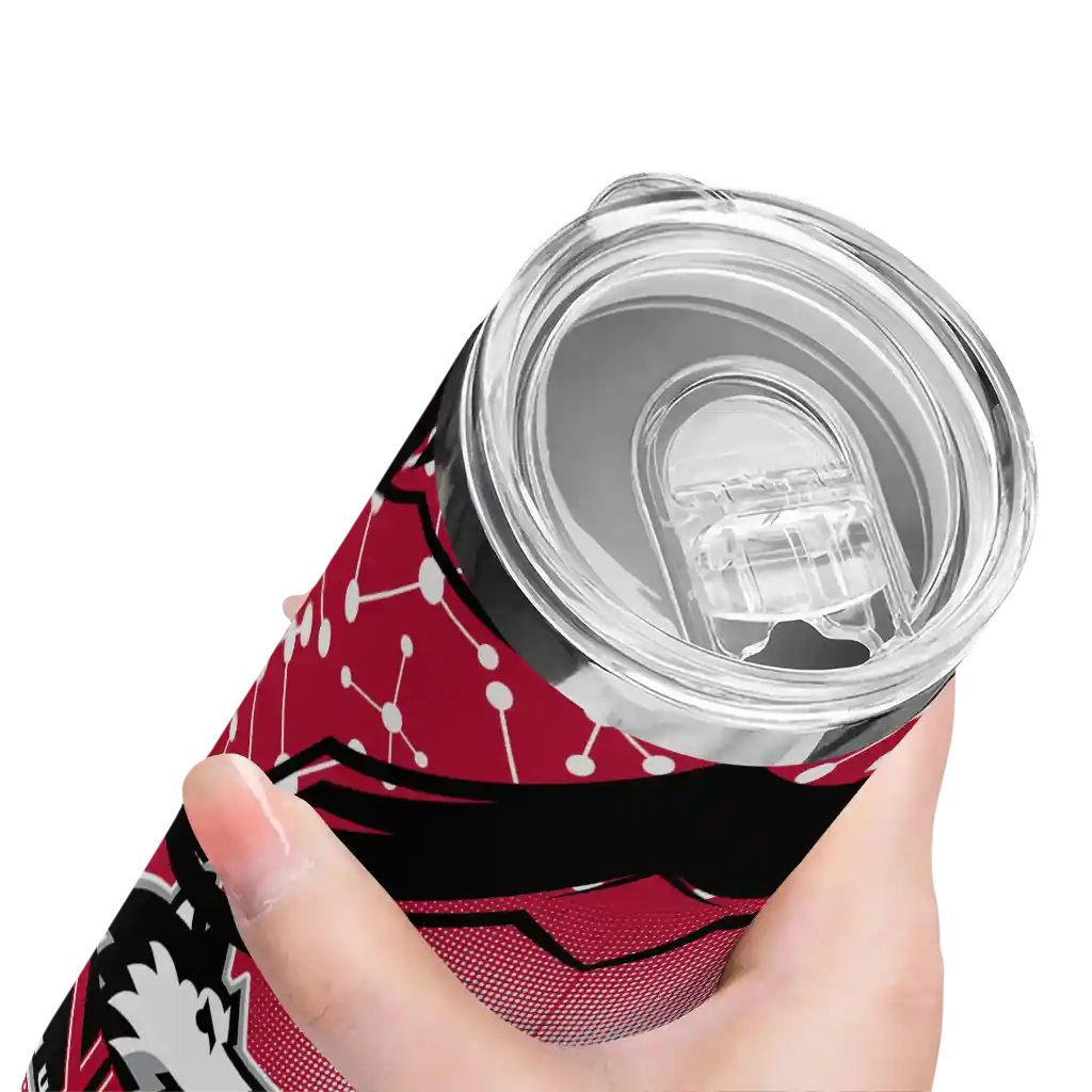 personalized-northern-illinois-huskies-helmet-clash-red-skinny-tumbler-high-quality.webp