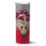 personalized-northern-illinois-huskies-sparkle-lips-red-skinny-tumbler-best-selling.webp