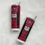 personalized-northern-illinois-huskies-stacked-diamond-red-skinny-tumbler-best-selling-1.webp