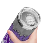 personalized-northwestern-wildcats-pixel-fade-purple-skinny-tumbler-best-selling.webp