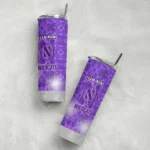personalized-northwestern-wildcats-starburst-tiles-purple-skinny-tumbler-best-selling.webp