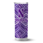 personalized-northwestern-wildcats-zipper-leopard-purple-skinny-tumbler-best-selling.webp
