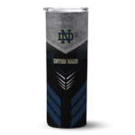 personalized-notre-dame-fighting-irish-hexagon-honeycomb-navy-black-skinny-tumbler-best-selling.webp