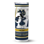 personalized-notre-dame-fighting-irish-snoopy-dog-navy-white-skinny-tumbler-best-selling-1.webp