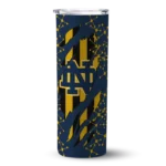 personalized-notre-dame-fighting-irish-star-pop-navy-black-skinny-tumbler-best-selling-1.webp