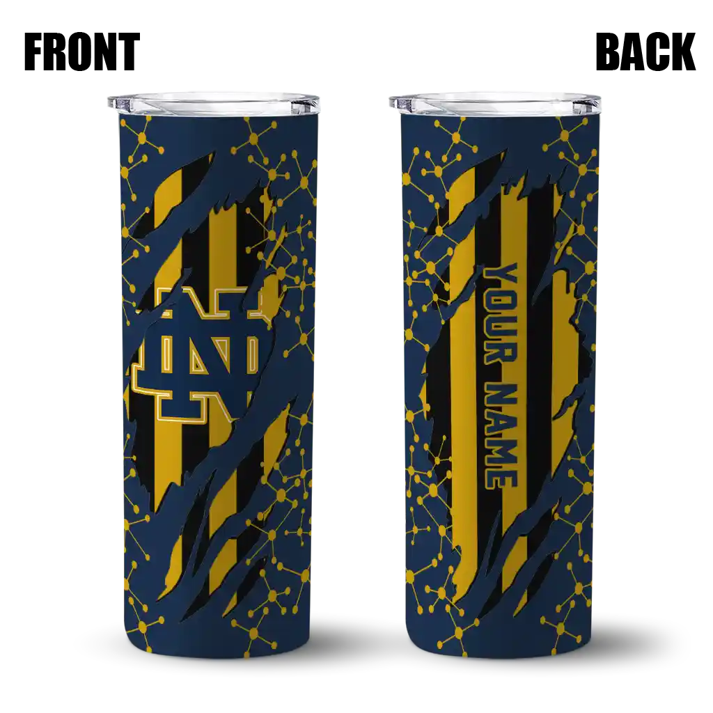 personalized-notre-dame-fighting-irish-star-pop-navy-black-skinny-tumbler-fashion-forward-1.webp