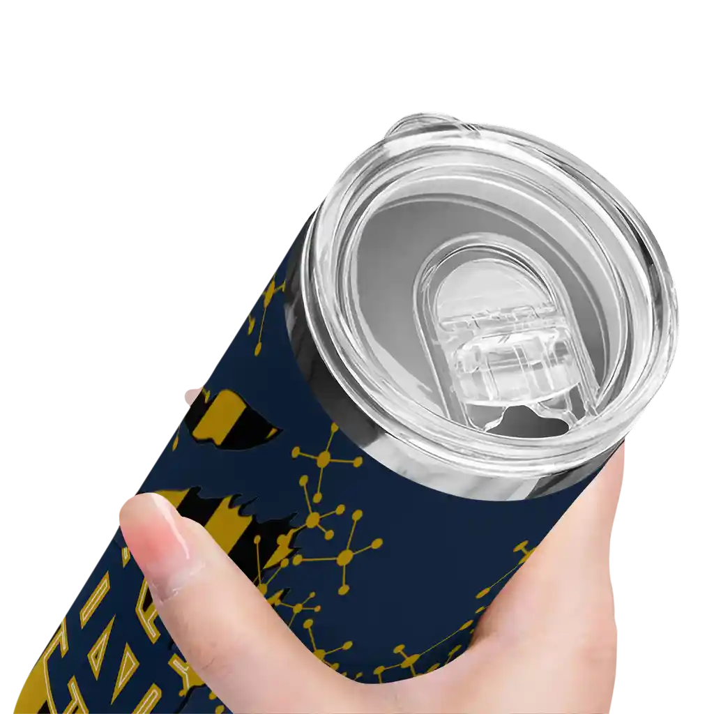 personalized-notre-dame-fighting-irish-star-pop-navy-black-skinny-tumbler-high-quality-1.webp