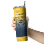 personalized-notre-dame-fighting-irish-swirl-texture-navy-skinny-tumbler-best-selling-1-1.webp