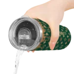 personalized-ohio-bobcats-camo-streak-green-skinny-tumbler-best-selling.webp