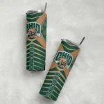 personalized-ohio-bobcats-camo-texture-green-skinny-tumbler-best-selling.webp