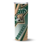 personalized-ohio-bobcats-web-stripes-green-white-skinny-tumbler-best-selling.webp