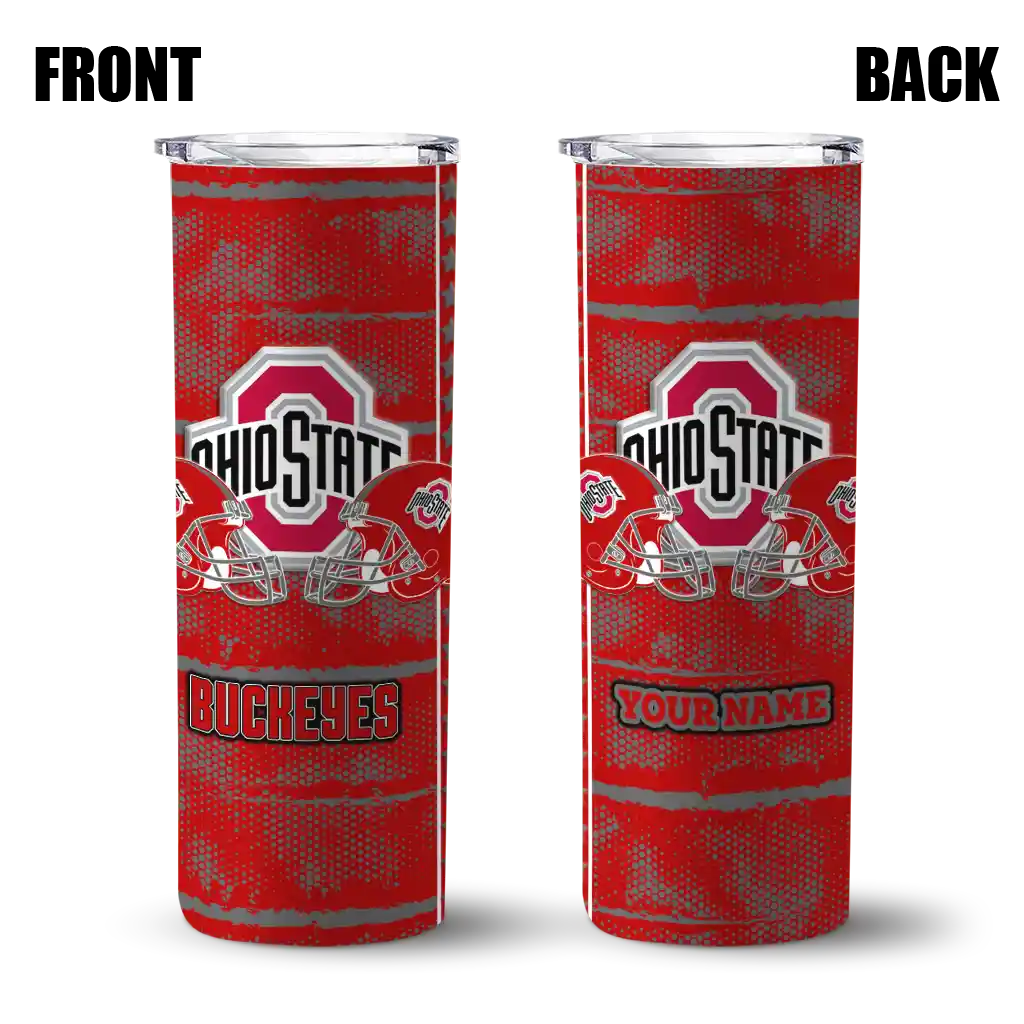 personalized-ohio-state-buckeyes-chevron-patch-scarlet-skinny-tumbler-fashion-forward.webp