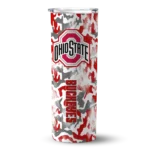 personalized-ohio-state-buckeyes-claw-marks-scarlet-white-skinny-tumbler-best-selling-1.webp