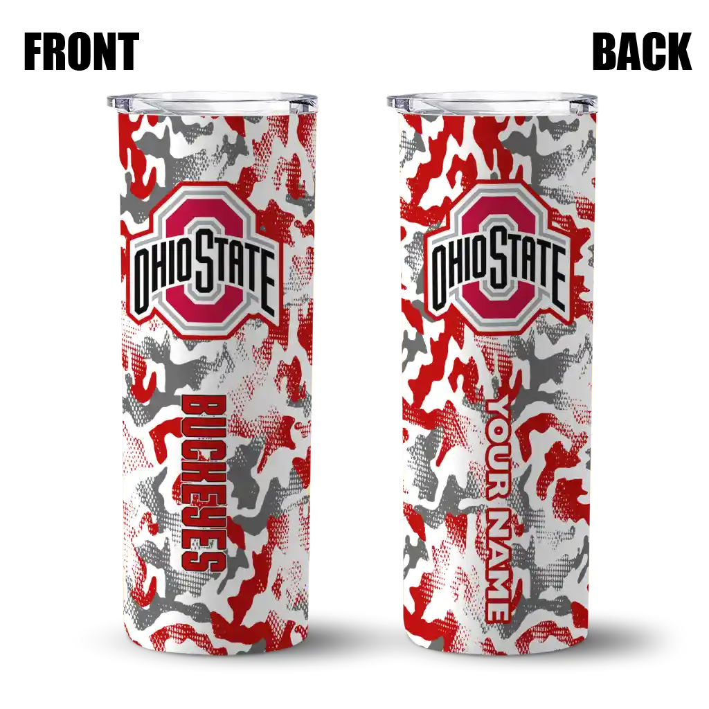 personalized-ohio-state-buckeyes-claw-marks-scarlet-white-skinny-tumbler-fashion-forward-1.webp