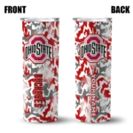 personalized-ohio-state-buckeyes-claw-marks-scarlet-white-skinny-tumbler-best-selling.webp