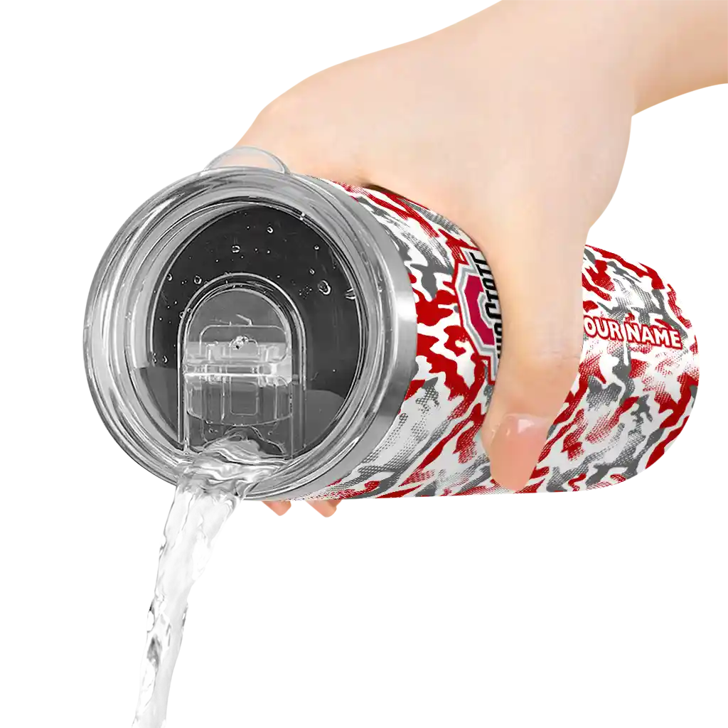 personalized-ohio-state-buckeyes-claw-marks-scarlet-white-skinny-tumbler-latest-model-1.webp
