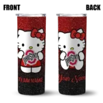 personalized-ohio-state-buckeyes-hello-kitty-scarlet-black-skinny-tumbler-best-selling-1.webp