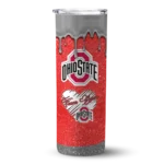 personalized-ohio-state-buckeyes-pixel-fade-scarlet-skinny-tumbler-best-selling-2.webp
