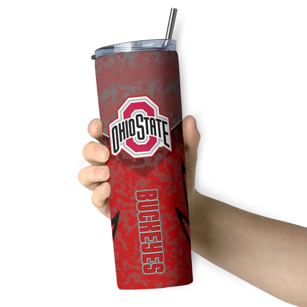 personalized-ohio-state-buckeyes-spiral-burst-print-scarlet-skinny-tumbler-premium-grade.webp