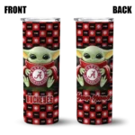 personalized-ohio-state-buckeyes-yoda-cozy-scarlet-black-skinny-tumbler-best-selling.webp