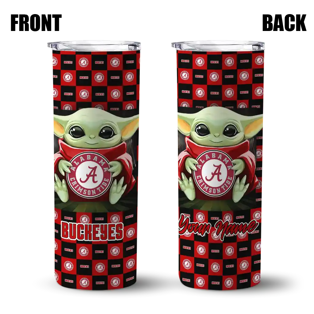 personalized-ohio-state-buckeyes-yoda-cozy-scarlet-black-skinny-tumbler-fashion-forward.webp