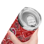 personalized-ohio-state-buckeyes-zipper-leopard-scarlet-skinny-tumbler-best-selling-2.webp