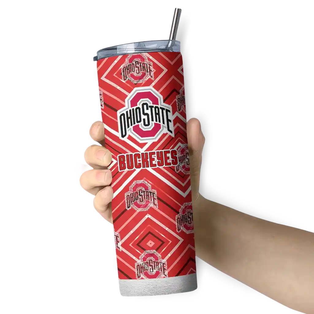 personalized-ohio-state-buckeyes-zipper-leopard-scarlet-skinny-tumbler-premium-grade.webp