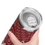 personalized-oklahoma-sooners-monogram-burst-crimson-white-skinny-tumbler-best-selling.webp