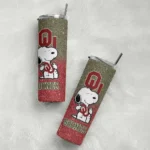 personalized-oklahoma-sooners-snoopy-attitude-crimson-skinny-tumbler-best-selling-1.webp