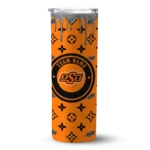 personalized-oklahoma-state-cowboys-camo-streak-orange-skinny-tumbler-best-selling.webp