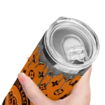 personalized-oklahoma-state-cowboys-camo-streak-orange-skinny-tumbler-best-selling.webp